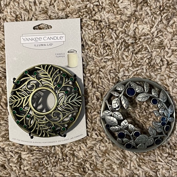 Yankee Candle Illuma-Lid Candle Topper x2